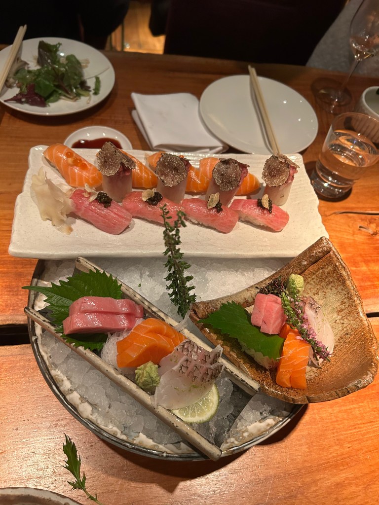 Premium sushi and sashimi in London 