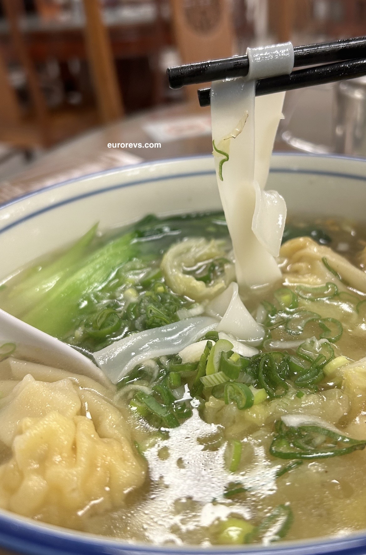The ho fun noodles at the Chinese canteen in Hoo Hing London 
