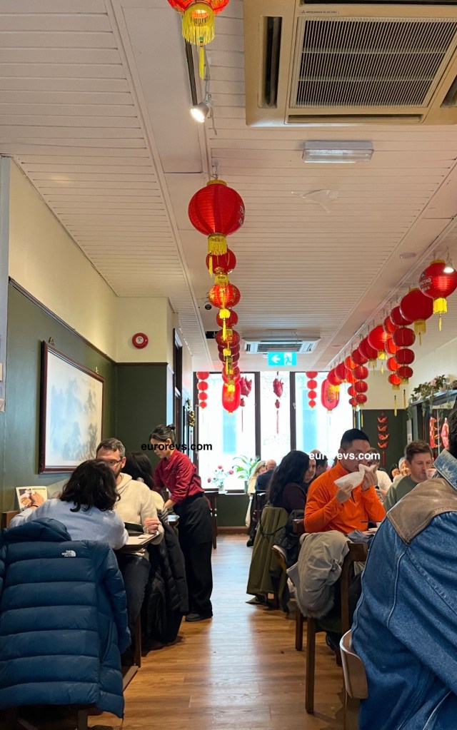 Joy King Lau in China Town London interiors